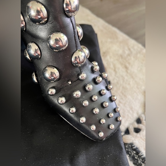 Make Me an Offer - Alexander Wang - Embellished Leather Ellery Heels - Picture 4 of 15